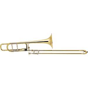 Bach 42BO Stradivarius Series F-Attachment Trombone Lacquer Yellow Brass Bell Standard Slide