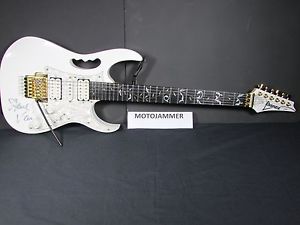 Ibanez JEM7V Steve Vai Signature White - OHSC - Signed by Steve Vai !