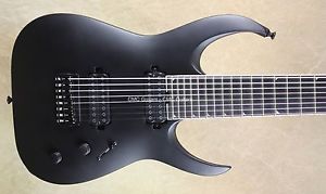 Jackson USA Misha Mansoor LTD Juggernaut HT8 Satin Black 8 String Guitar