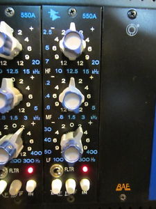 API 550A 3-Band EQ 500 Series Module MINT 550B 560 2500 512c 312a  A+