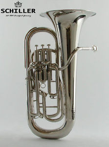 Schiller Elite Compensating Tuba Nickel Plated