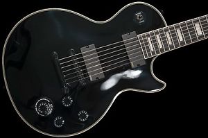 Epiphone Matt Heafy Les Paul Custom 7 String Ebony Black guitar only