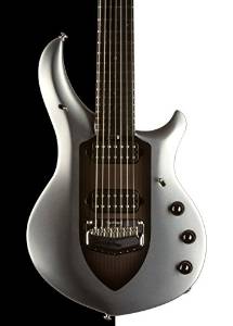 Music Man John Petrucci Majesty Electric 7 String Guitar, Silver Lining