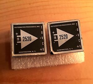 Vintage Api HUNTINGTON 2520 PAIR