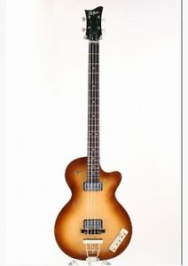 HOFNER Limited 500/2 Sunburst w/hard case F/S Guiter Bass From JAPAN #Q454