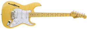 G&L USA Legacy Semi-Hollow Electric Guitar (Tinted Gloss Birdseye Maple Neck)