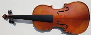 E.H. Roth Violin With Top Crack