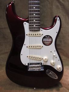 2016 FENDER AMERICAN STANDARD STRATOCASTER BORDEAUX METALLIC FREE US SHIPPING!