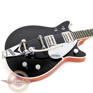 Gretsch G6128T-1962 Double Cutaway Duo Jet Black w/ Bigsby Demo Model