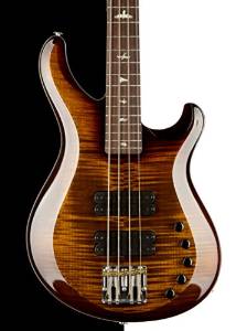 PRS Grainger 4 String Electric Bass, Black Gold Wrap