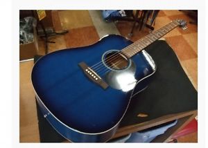 SEAGULL S6 SPR TBL GT Blue w/soft case Free shipping Guiter Bass #Q427