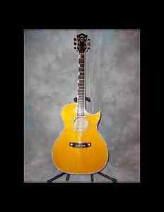 Guild Doyle Dykes-6MC Year 2013 Flamed Maple Natural, Made in New Hartford, CT,