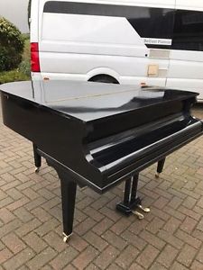 Steinmayer black baby grand piano 4.6ft Belfast pianos