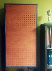 4 Risuonatori di Helmholtz autocostruiti in ciliegio e mdf laccato blu