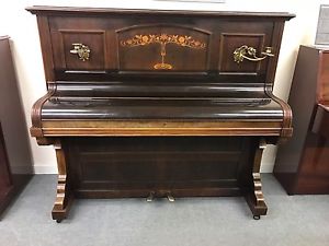 Upright Brinsmead Piano. An Absolutely Stunning Piano. Rosewood Inlay.