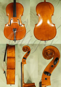 European ANTIQUED 4/4 INTERMEDIATE Level 'GEMS 1' CELLO