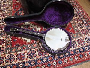 Bacon Banjo 1932 B & D Resonator Style C 4 String Tenor
