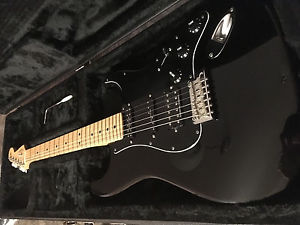 Fender American Stratocaster HSS Seymour Duncan JB Standard modded black maple