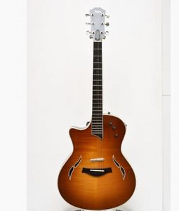 Taylor T5-S1-Lefthand Honey Burst w/hard case F/S Guiter Bass From JAPAN #Q429