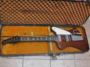 Vintage Rare 1964 Gibson Firebird V Reverse W/OHSC