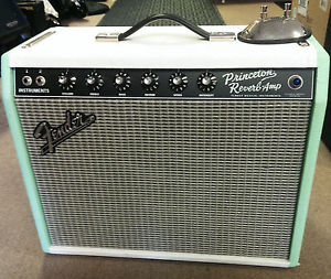 Fender '65 Princeton Reverb FSR Surf-Tone Green 15w 1 x 10, Celestion Greenback