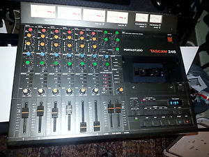 Tascam 246 Portastudio vintage analogue multi track casette recorder,  like 244
