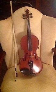 1921 Henrich E. Heberlein Jr. violin Stradiuarius Markneukirchen Made in Germany