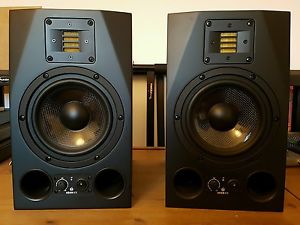 Adam A7X pair studio monitors