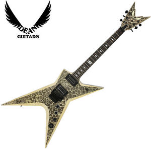 Dean Stealth Snakeskin Floyd Electric Guitar Unique Graphic Design Snake