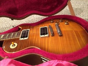Gibson Les Paul Classic Premium Plus 1997 Huge Flame Excellent Honeyburst
