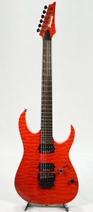 Ibanez Prestige RG2721Q TOR Transparent Orange Made in Japan 2013 w/Hard Case