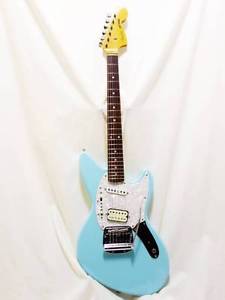 RARE Fender Japan Jagstang Kurt Cobain Excellent Shape NICE guitar SBL Blue