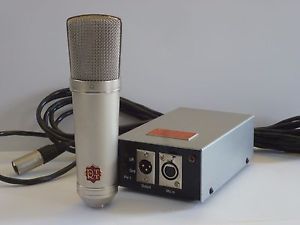 AEG/RTT LOMO 19a9 tube microphone repro - faithful preamp copy, vintage parts