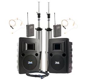 Anchor Audio Liberty Dual Deluxe Package with Two Earset Microphones