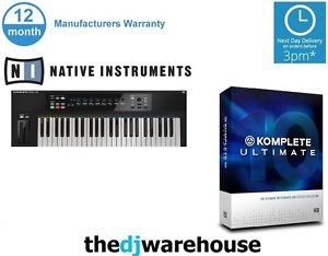 Native Instruments Komplete Kontrol S49 Keyboard & KOMPLETE 10 ULTIMATE Bundle