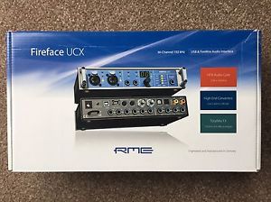 RME FIREFACE UCX 36-channel, 192kHz USB and Firewire hybrid audio interface