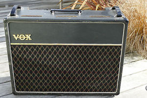 Vintage JMI VOX AC30 Non Top Boost '63-'64 smooth tolex candy panel