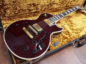Free Shipping Used Gibson Les Paul Custom Florentine Electric Guitar