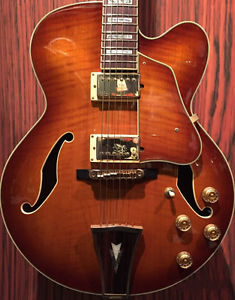 2006 Ibanez AF95 VLS(Violin Sunburst) Hollow Guitar Free Shipping