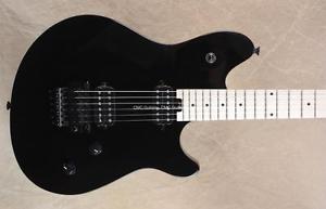 EVH Wolfgang Standard Black Guitar with FU Tone Big Brass Block