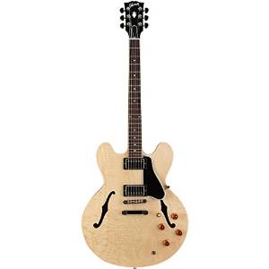 Gibson Memphis ESDT14ANNH1 ES-335 Figured Semi-Hollow-Body Electric Guitar, Natural