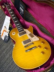 New Gibson Custom Shop Standard Historic 1958 Les Paul Reissue 2016 Lemon Burst