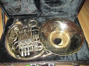 YAMAHA YHR 668N DETACHABLE BELL PROFESSIONAL DOUBLE FRENCH HORN # 001xxx