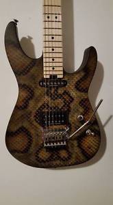 Snake Skin Charvel Guitar NEW EVH De Martini