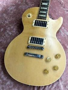 Free Shipping Used Gibson Les Paul Standard Raw Power 2000 Satin Natural Guitar