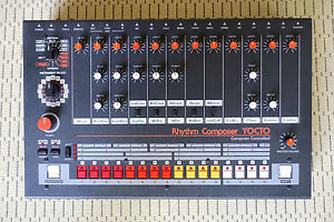 Yocto 808 Rare Analog Drum Machine Synthesizer Roland TR808 Clone TR-808 Synth
