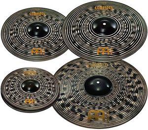 Meinl Cymbals CCD460+18 Classics Custom Dark Pack Bonus Cymbal Box Set with FREE
