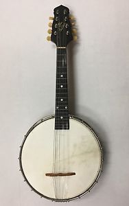 Rare Gibson MB Banjo-Mandolin w Trap-door, original type Skin Head, early 1900's