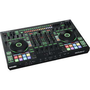 Roland DJ-808 4-Channel Controller for Serato DJ Mixer / Vocoder / Drum Machine