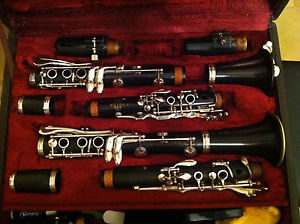 Valigia con due Clarinetti